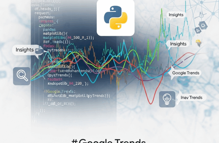 Beyond the Hype: Unlock Real-Time Insights with Google Trends and Python